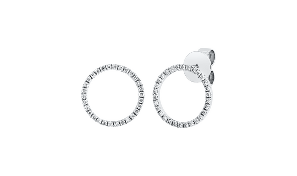 Brogle Classic diamond stud earrings