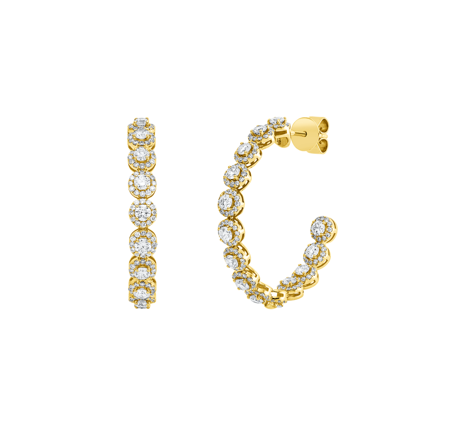 Brogle Selection diamond stud earrings Brogle Selection diamond stud earrings