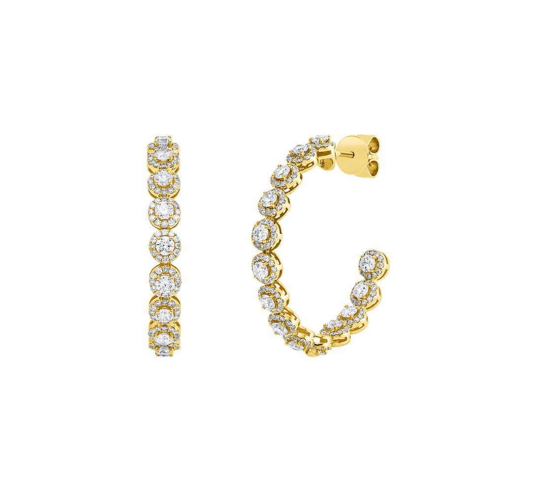 Brogle Selection diamond stud earrings Brogle Selection diamond stud earrings