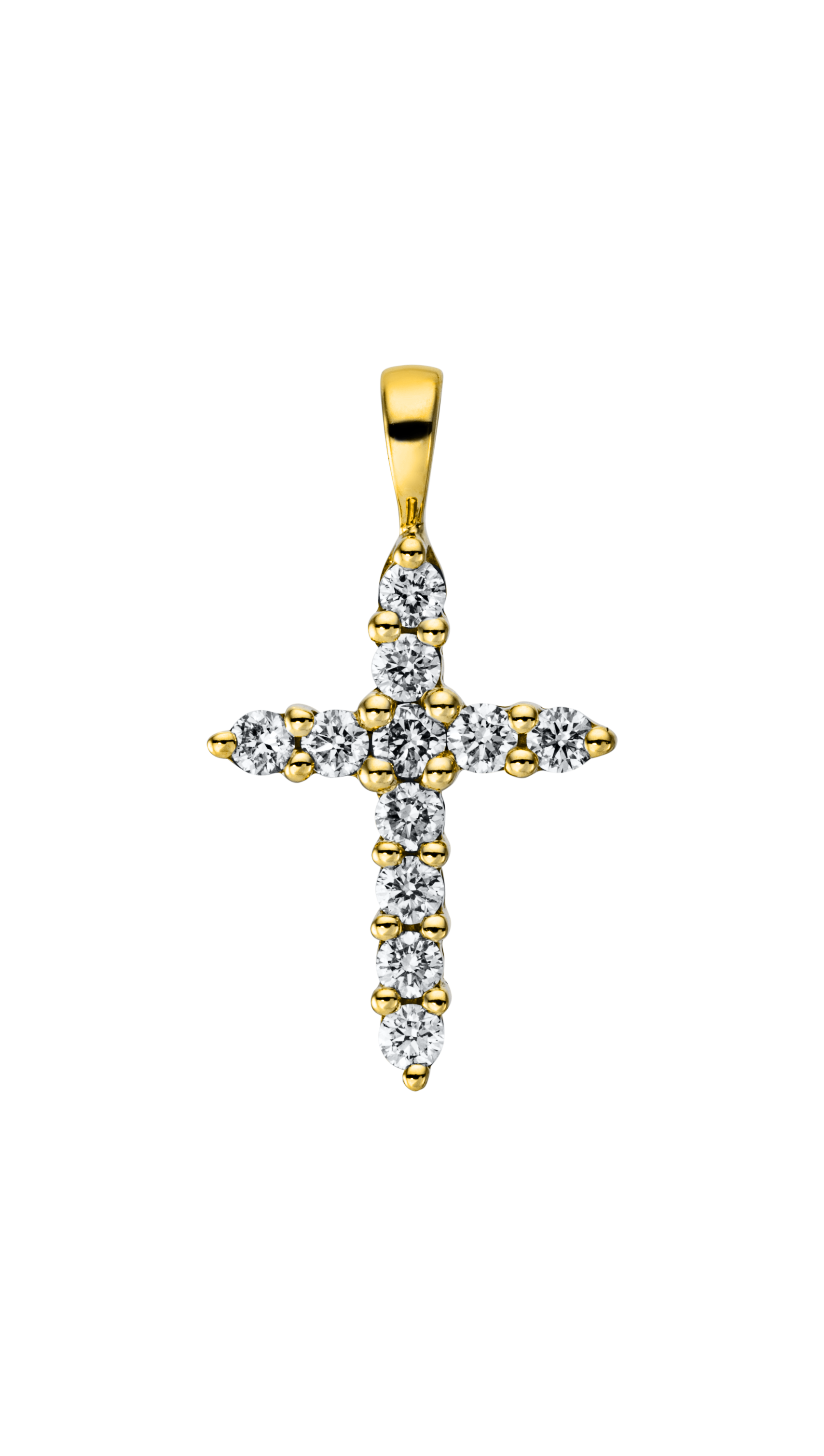 Brogle Classic Kreuzanhänger mit Diamanten Brogle Classic Kreuzanhänger mit Diamanten