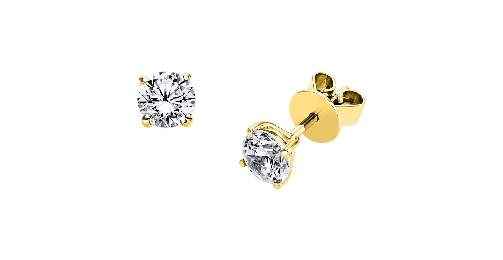 Brogle solitaire ear studs Julia up to 1 carat Brogle solitaire ear studs Julia up to 1 carat