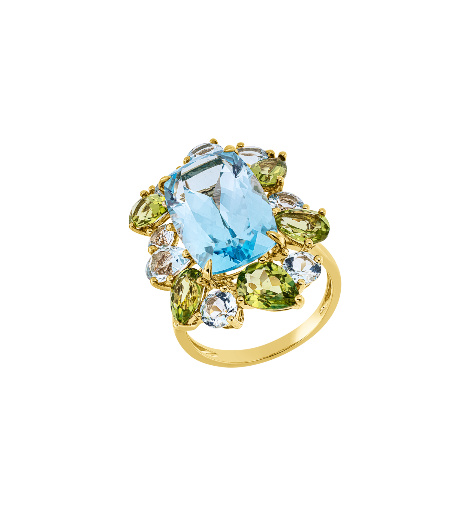 Brogle Classic colored stone ring Brogle Classic colored stone ring