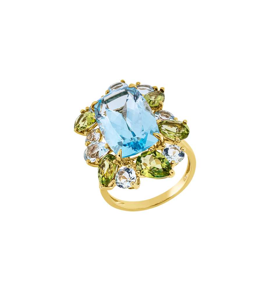 Brogle Classic colored stone ring Brogle Classic colored stone ring