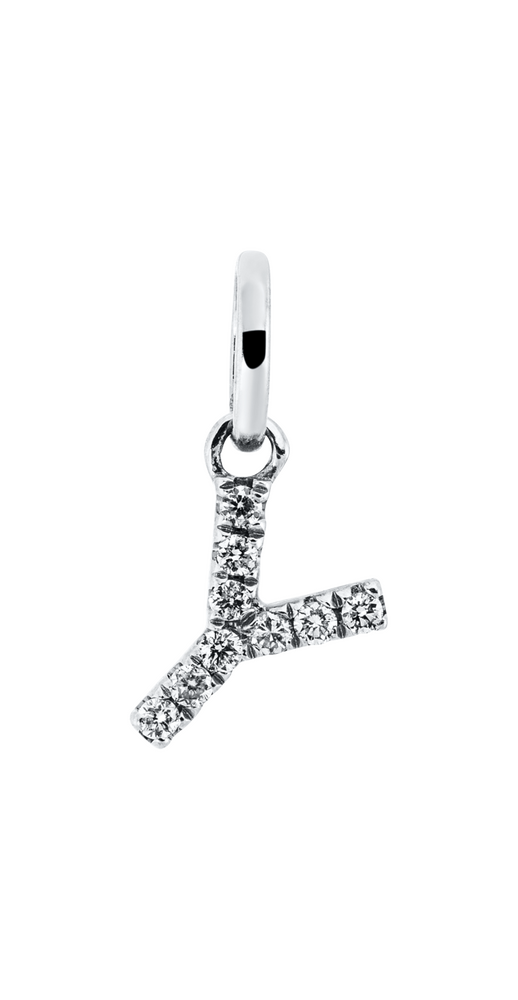 Brogle Classic Buchstabenanhänger Y mit Diamanten Brogle Classic Buchstabenanhänger Y mit Diamanten