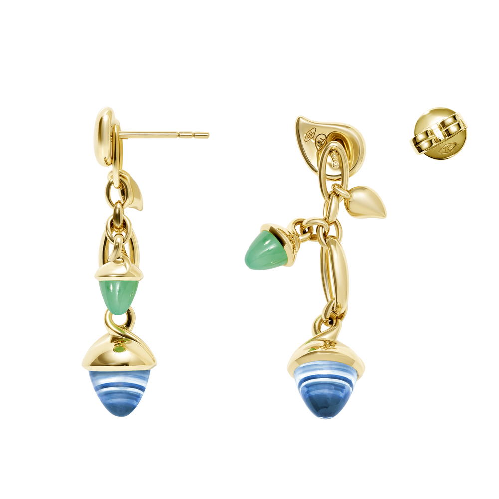 Tamara Comolli Mikado MIKADO Dangling 'Lagoon' earrings