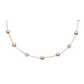 Brogle Classic bicolour fancy bracelet 1mm