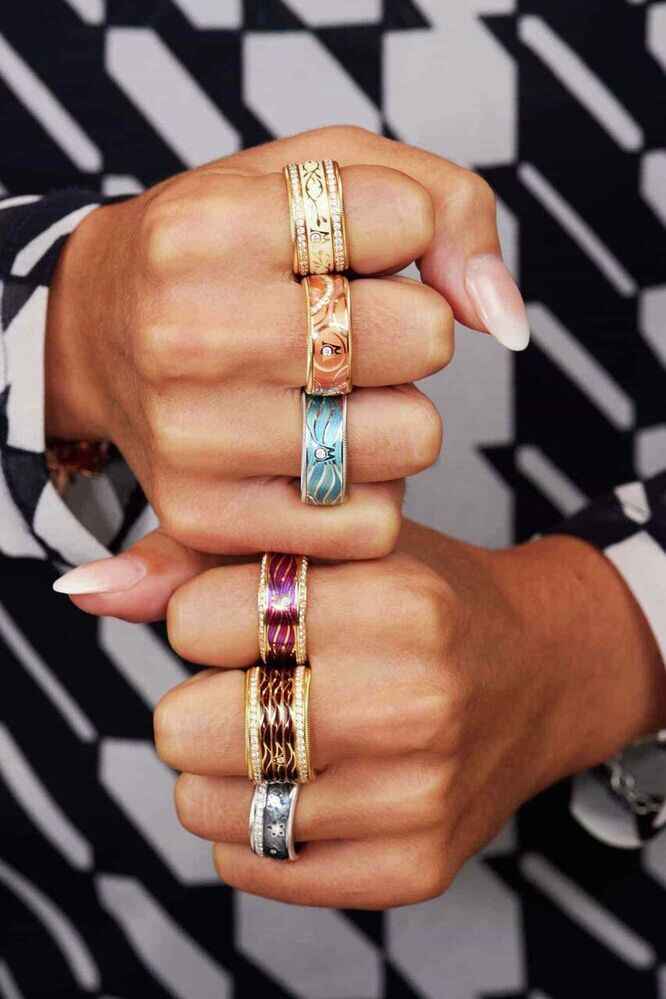 Wellendorff Champagner Ring