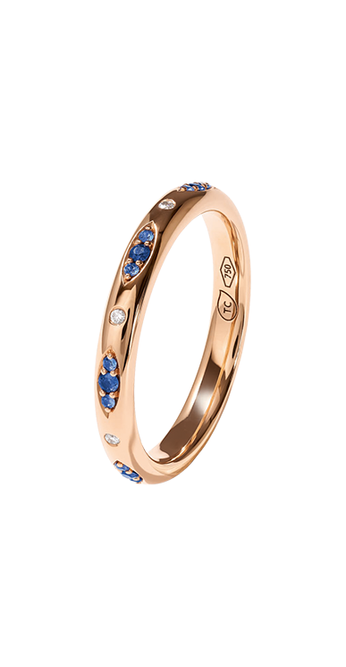 Tamara Comolli Gypsy Ocean Pavé Bandring Tamara Comolli Gypsy Ocean Pavé Bandring