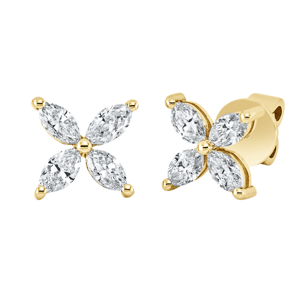 Brogle Selection Casual diamond stud earrings