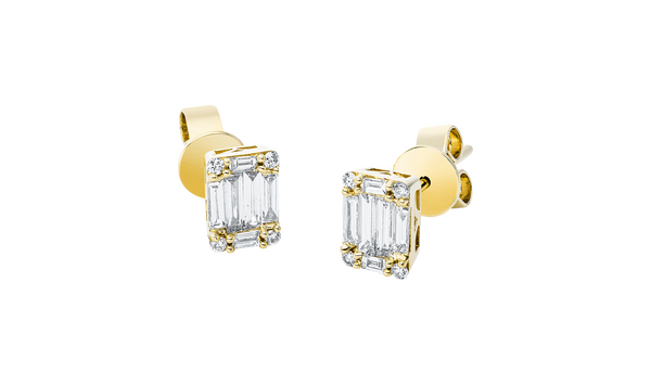 Brogle Classic diamond stud earrings Brogle Classic diamond stud earrings