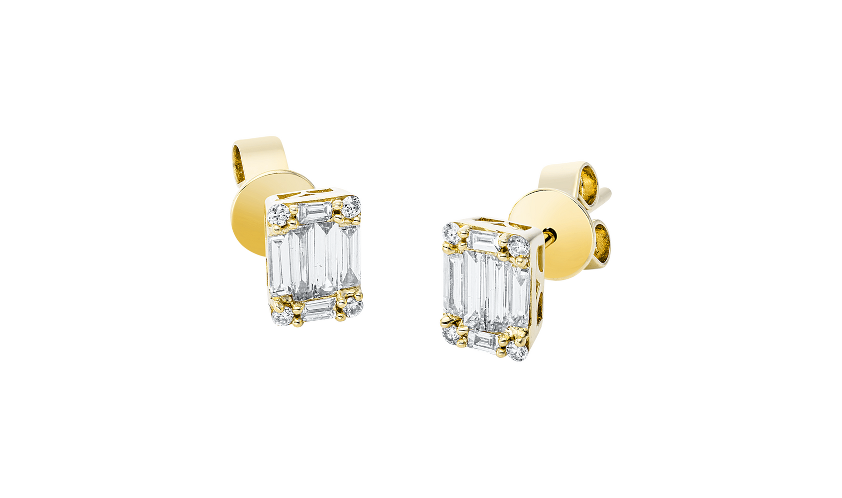 Brogle Classic diamond stud earrings Brogle Classic diamond stud earrings