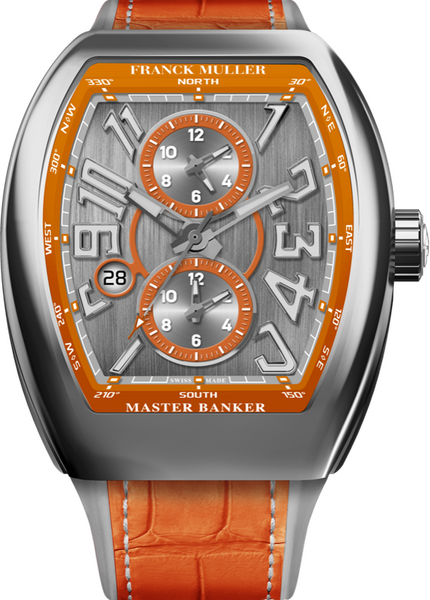 Franck Muller Vanguard Master Banker 3 time zones 53.7 x 44mm Franck Muller Vanguard Master Banker 3 time zones 53.7 x 44mm