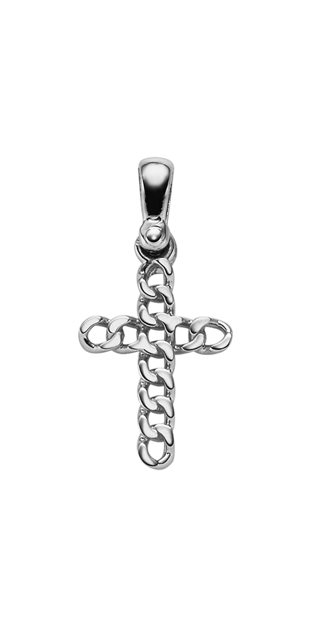 Brogle Classic cross pendant in gold