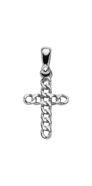 Brogle Classic cross pendant in gold