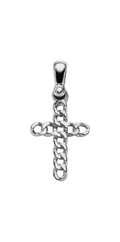 Brogle Classic cross pendant in gold Brogle Classic cross pendant in gold