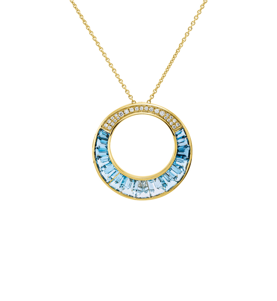 Brogle Classic colored stone pendant