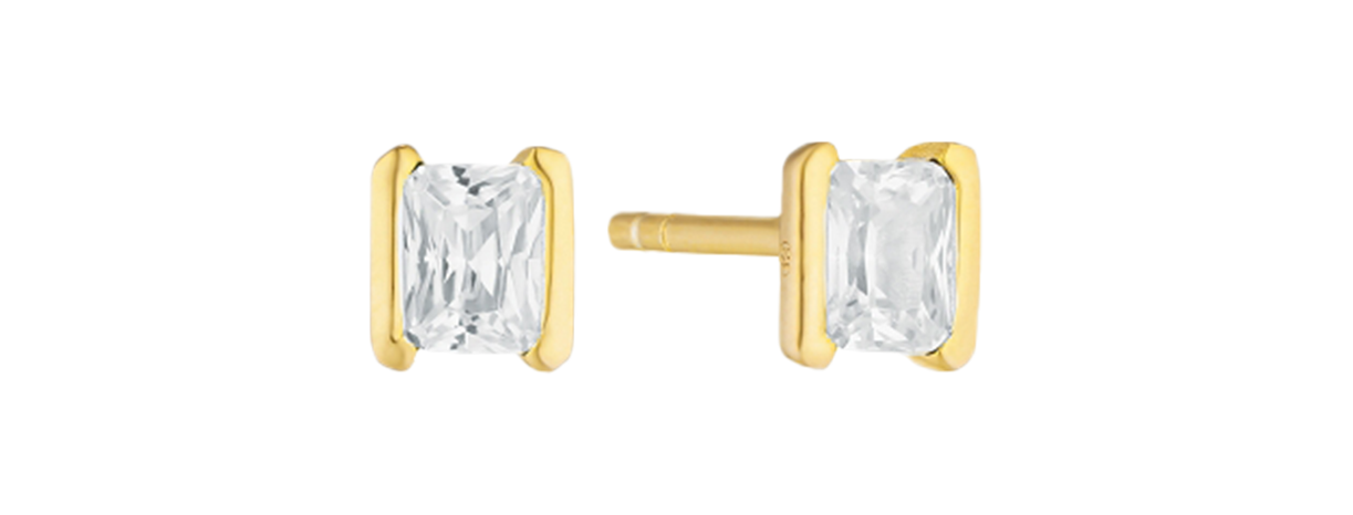 18 Karat vergoldetes Silber