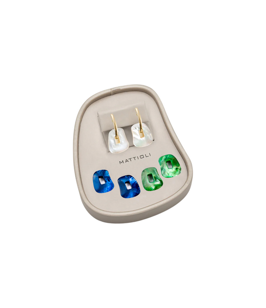 Mattioli Puzzle earring box, small with 3 pairs of puzzles Mattioli Puzzle earring box, small with 3 pairs of puzzles