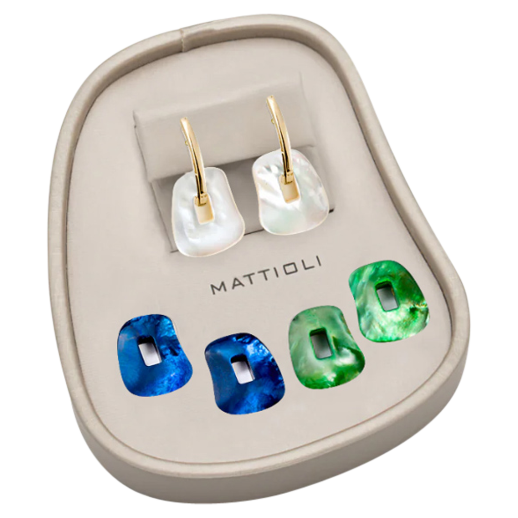 Mattioli Puzzle earring box, small with 3 pairs of puzzles Mattioli Puzzle earring box, small with 3 pairs of puzzles