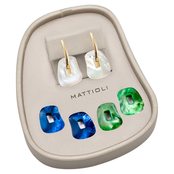 Mattioli Puzzle earring box, small with 3 pairs of puzzles Mattioli Puzzle earring box, small with 3 pairs of puzzles