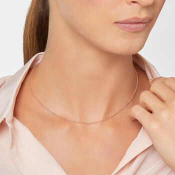 175959 DCB5012 CHAIN 0009R 100 Dodo essentials necklace 9k rose gold e64b027e99ce387a0