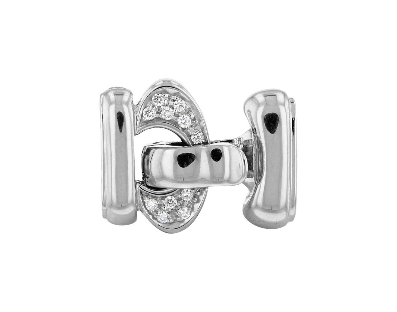 Brogle Classic Perlen-Klappschließe, mehrreihig