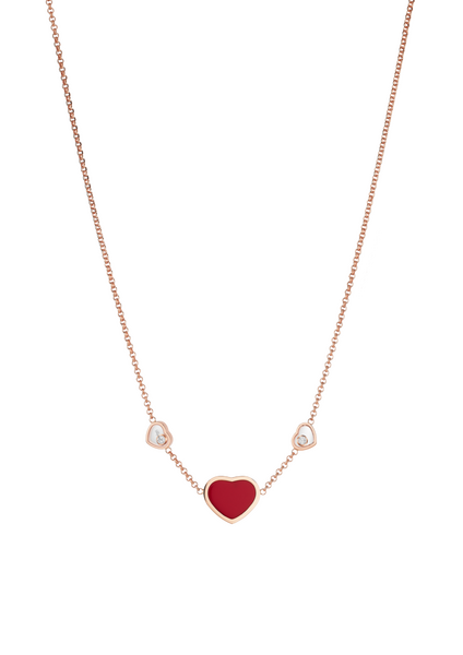 Chopard Happy Hearts Halskette mit Anhänger