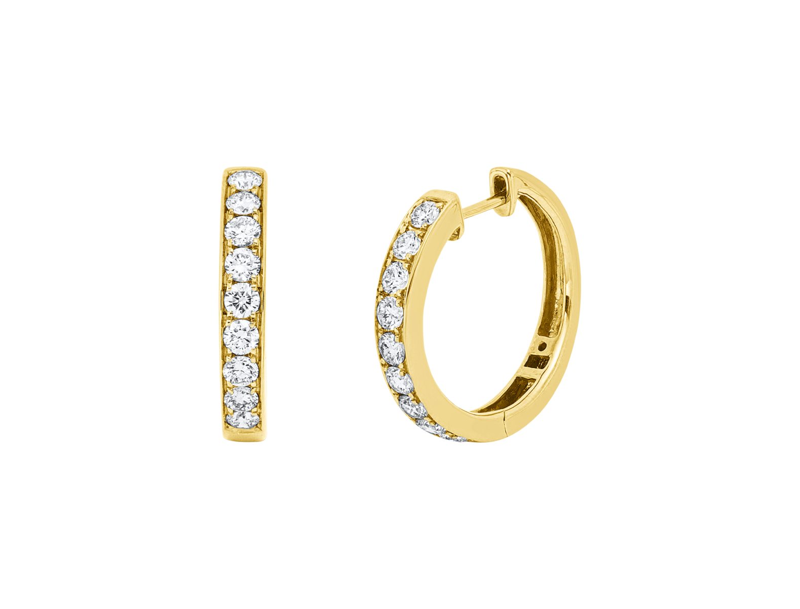 Brogle Classic Diamantcreolen Brogle Classic Diamantcreolen