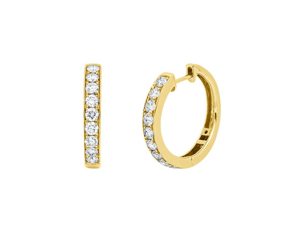 Brogle Classic Diamantcreolen Brogle Classic Diamantcreolen