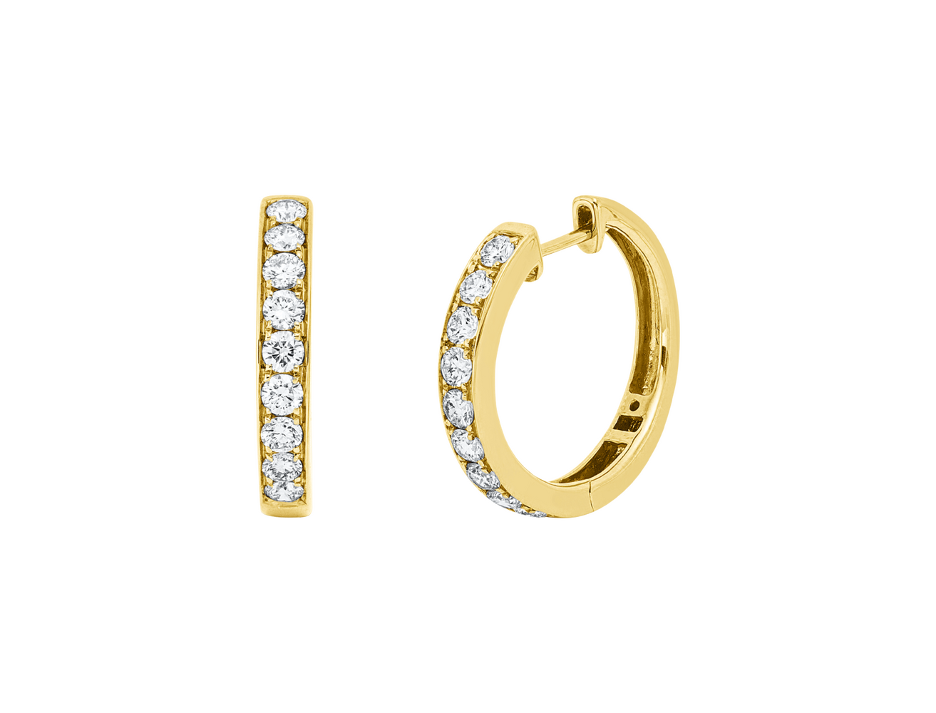 Brogle Classic Diamantcreolen Brogle Classic Diamantcreolen