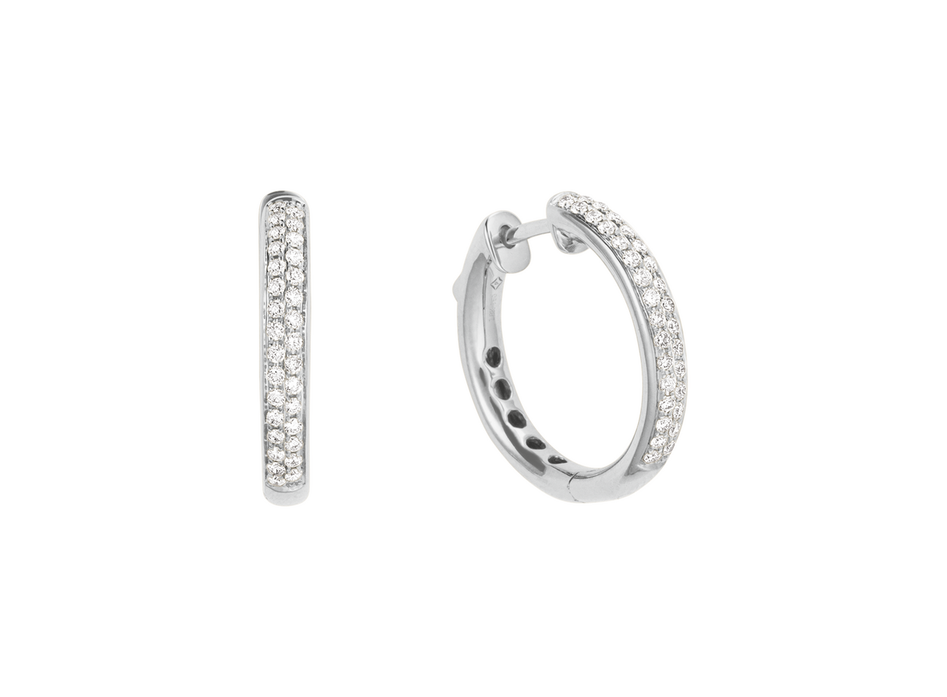 Brogle Classic Diamantcreolen Brogle Classic Diamantcreolen