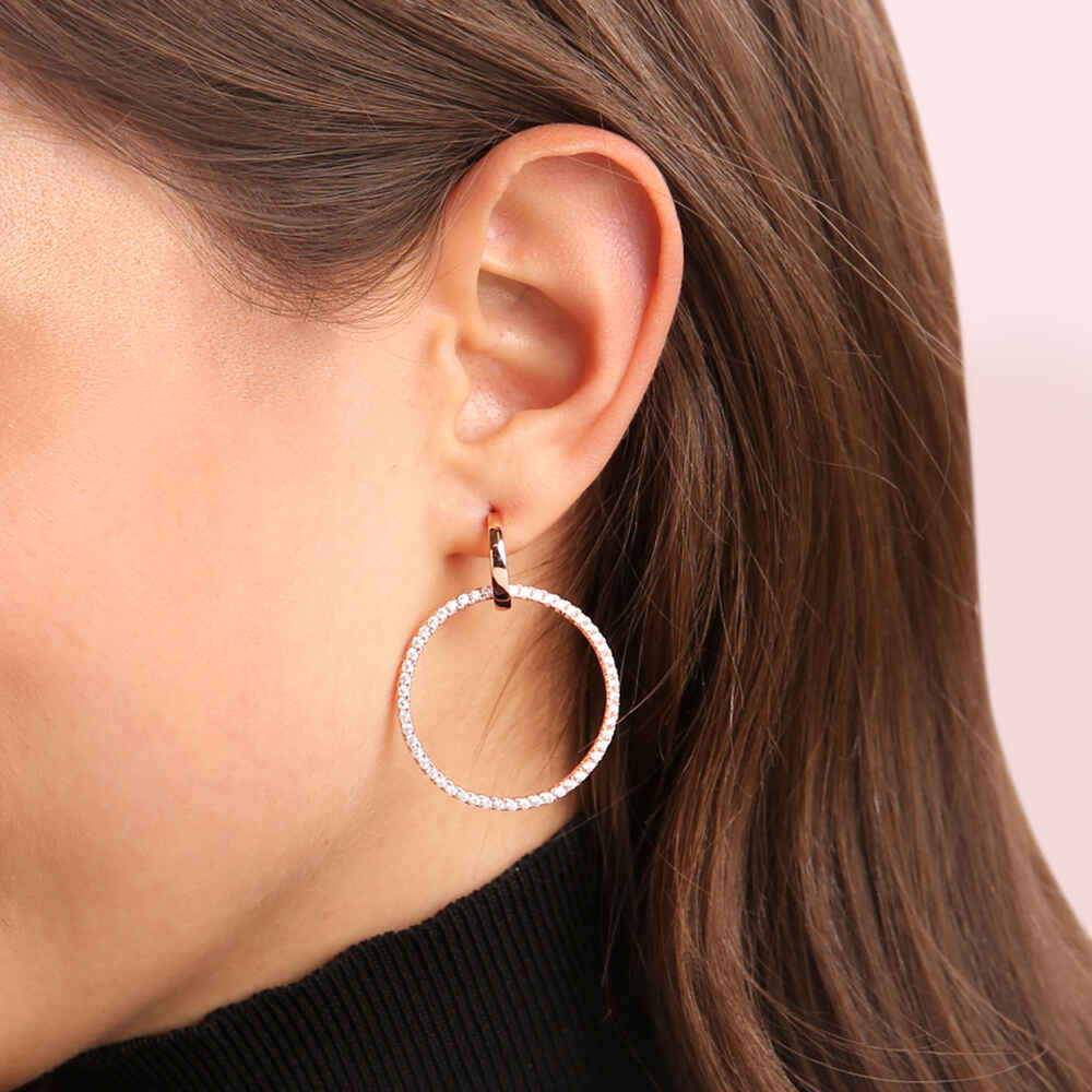 Bronzallure Altissima hoop earrings