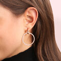 Bronzallure Altissima hoop earrings