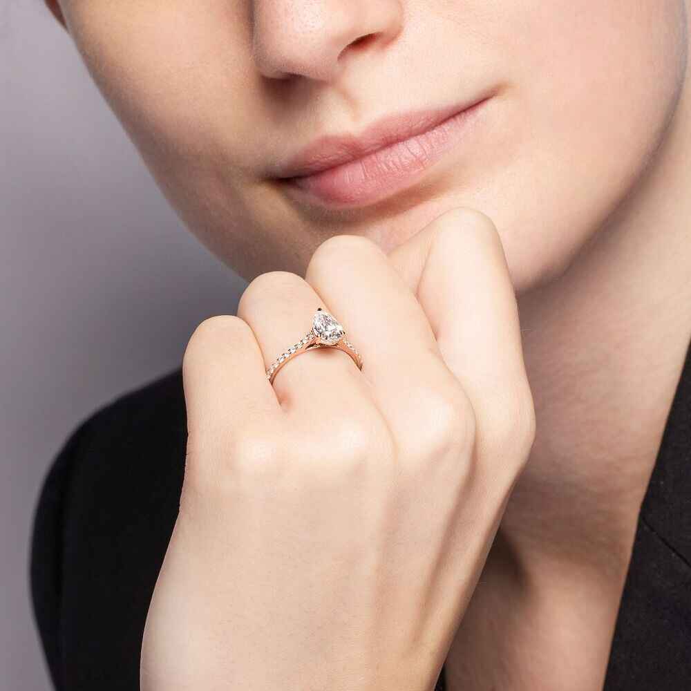 Brogle solitaire ring