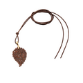 Tamara Comolli Leaf Snakewood M Pendant