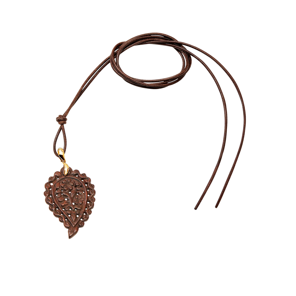 Tamara Comolli Leaf Snakewood M Pendant Tamara Comolli Leaf Snakewood M Pendant