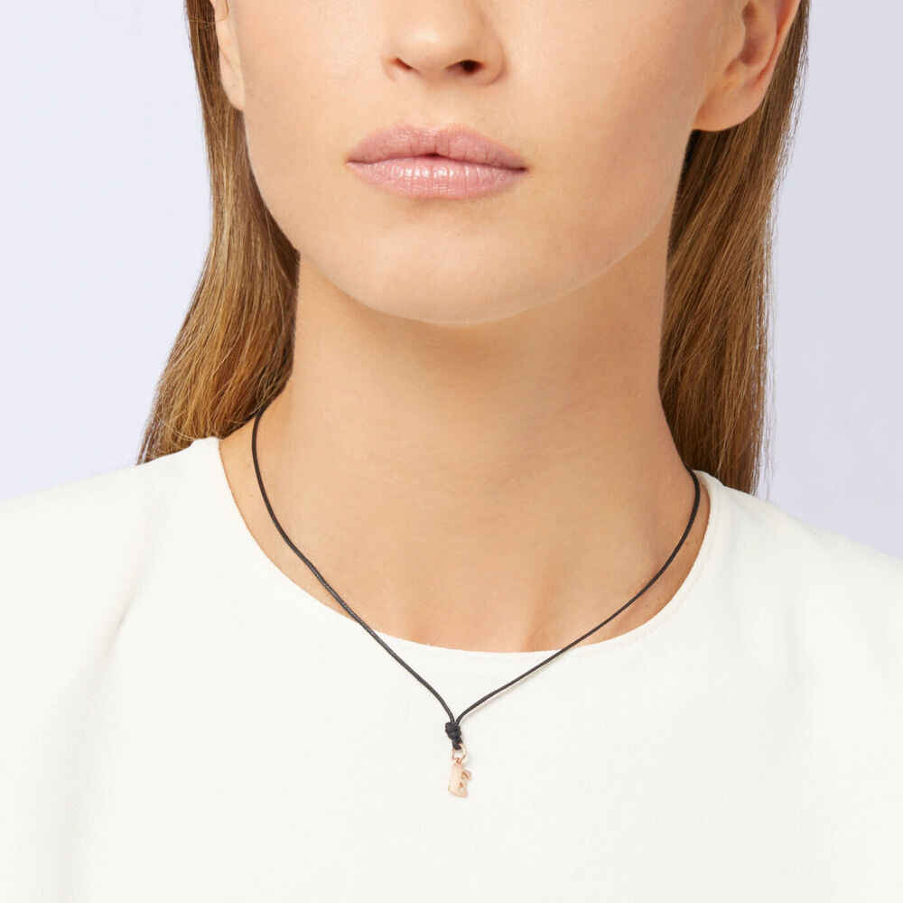176092 DMB2008 LETEL 0009R 100 Dodo letter e charm 9k rose gold m64b028040ef3540f