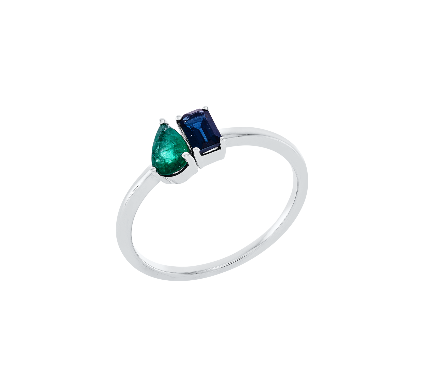 Brogle Classic colored stone ring