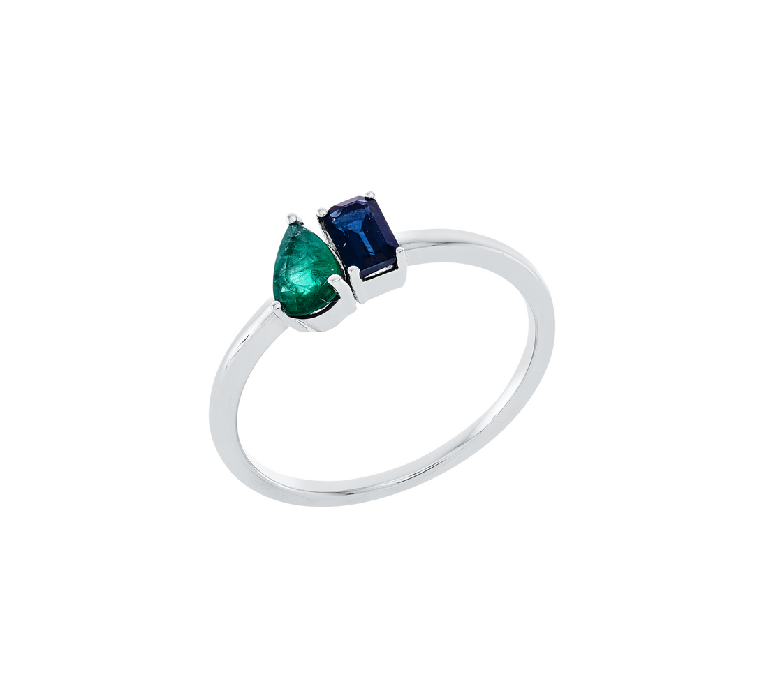 Brogle Classic colored stone ring Brogle Classic colored stone ring