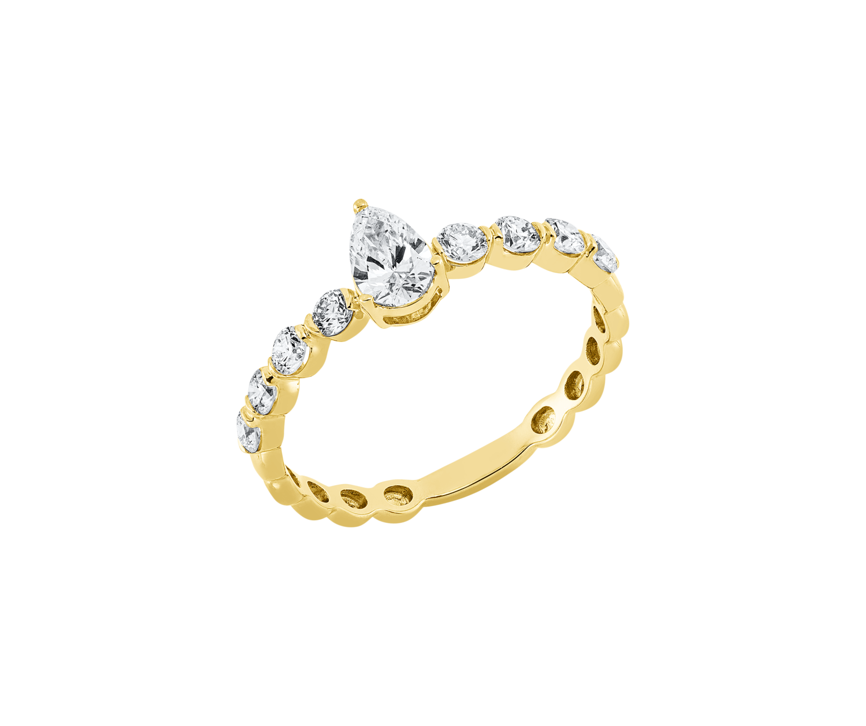 Brogle Classic solitaire ring