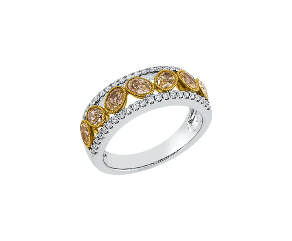 Brogle Selection Bicolor diamond ring