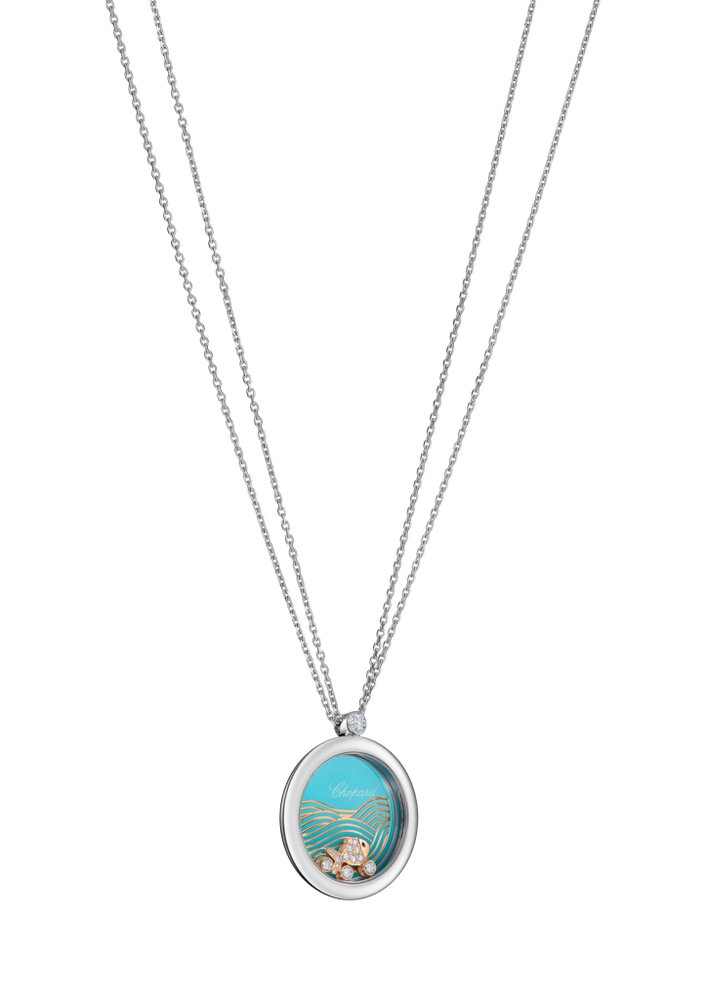 Chopard Happy Diamonds Fish necklace with pendant