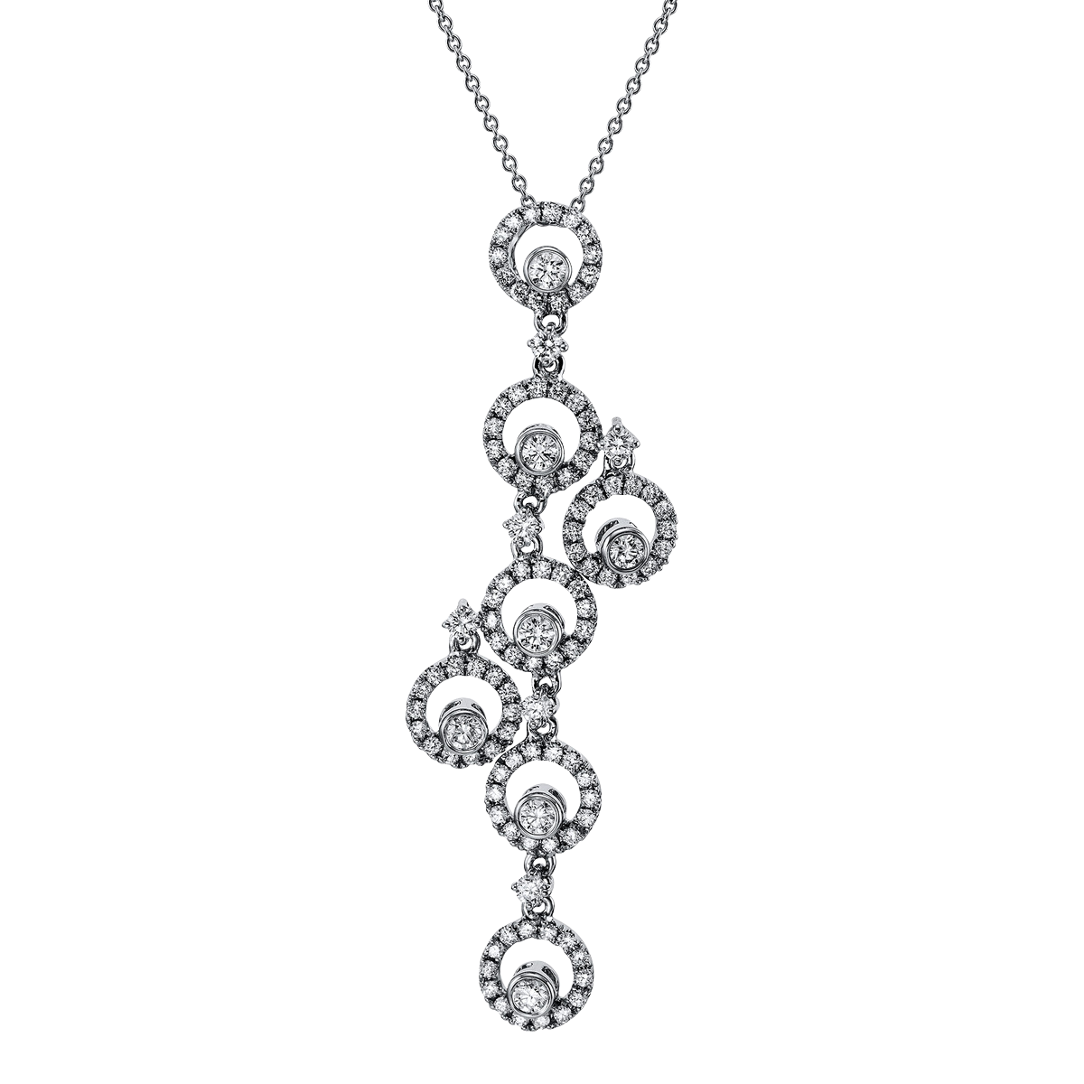 Brogle Selection necklace with diamond pendant Brogle Selection necklace with diamond pendant