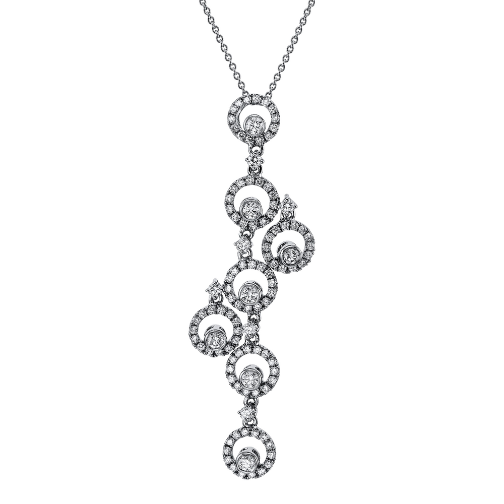 Brogle Selection necklace with diamond pendant Brogle Selection necklace with diamond pendant