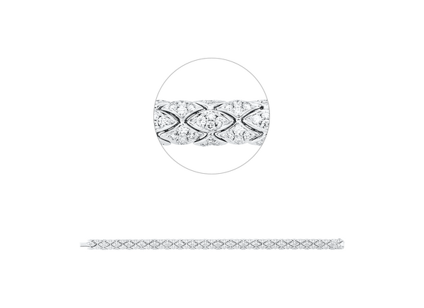 Brogle Selection tennis bracelet