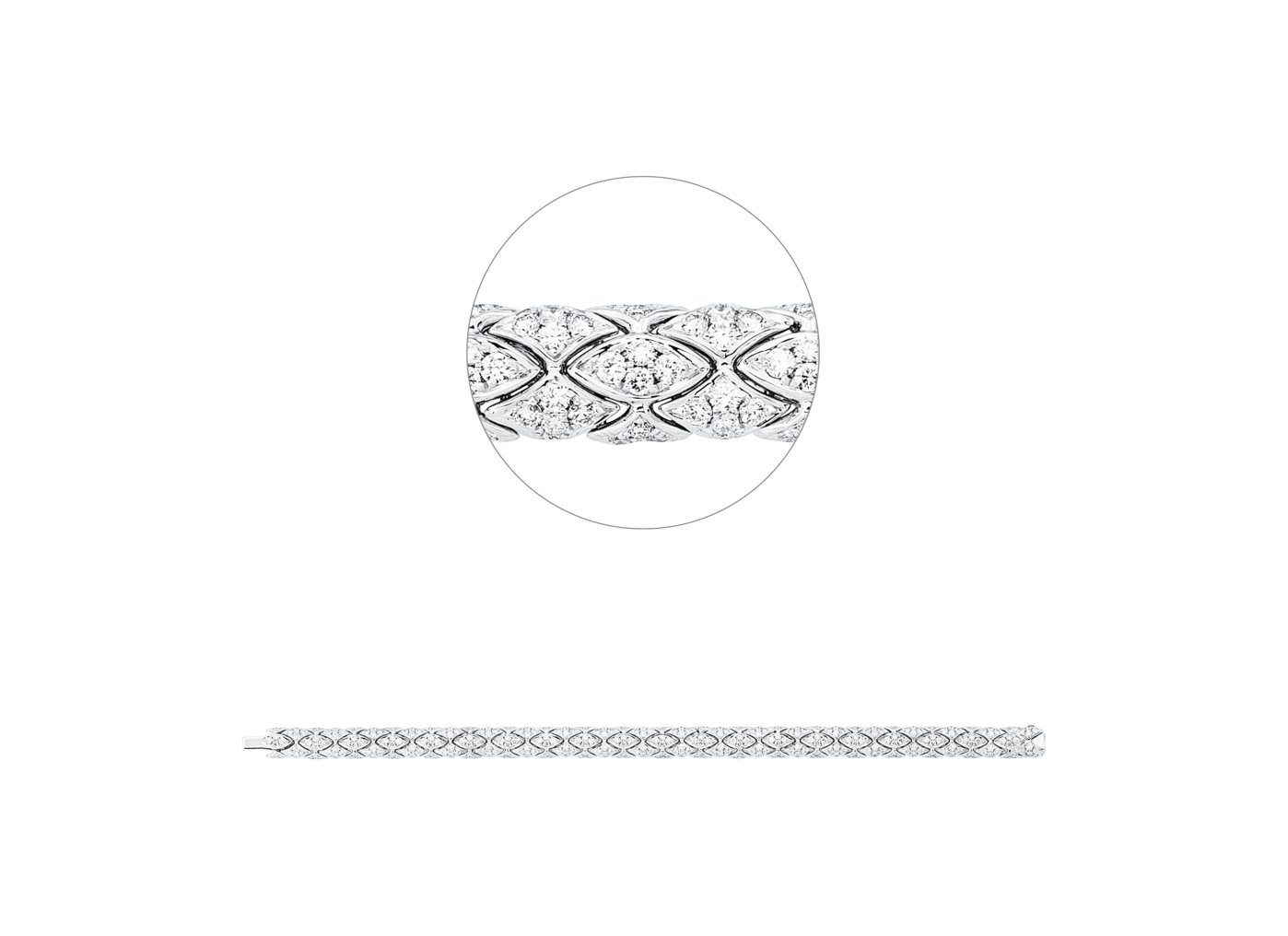 Brogle Selection tennis bracelet Brogle Selection tennis bracelet