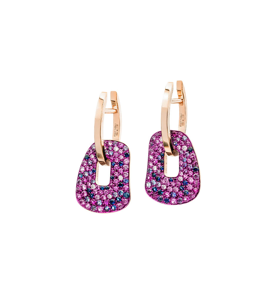 Mattioli Puzzle Unica kleine Ohrhänger