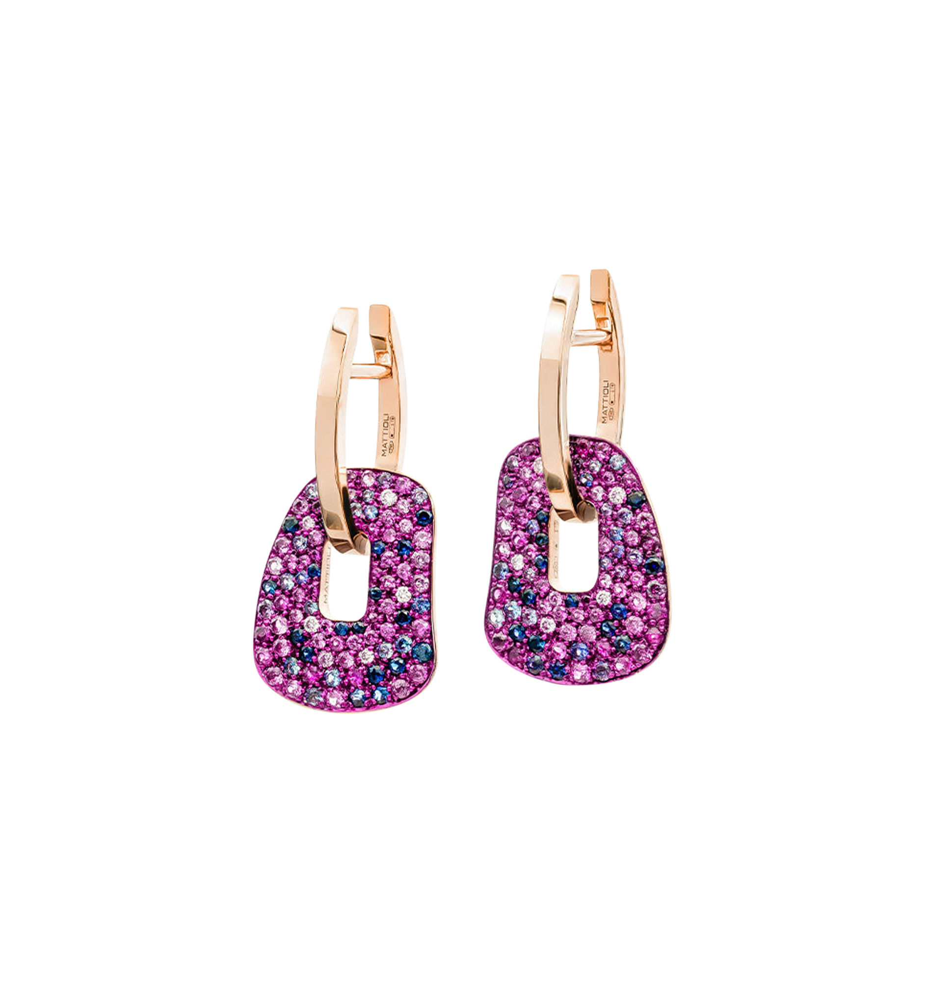 Mattioli Puzzle Unica kleine Ohrhänger Mattioli Puzzle Unica kleine Ohrhänger