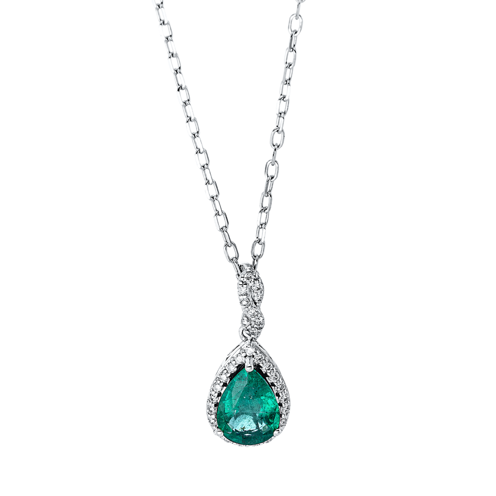 Brogle Classic Kette mit Smaragdanhänger Brogle Classic Kette mit Smaragdanhänger