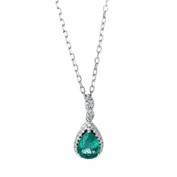 Brogle Classic Kette mit Smaragdanhänger Brogle Classic Kette mit Smaragdanhänger